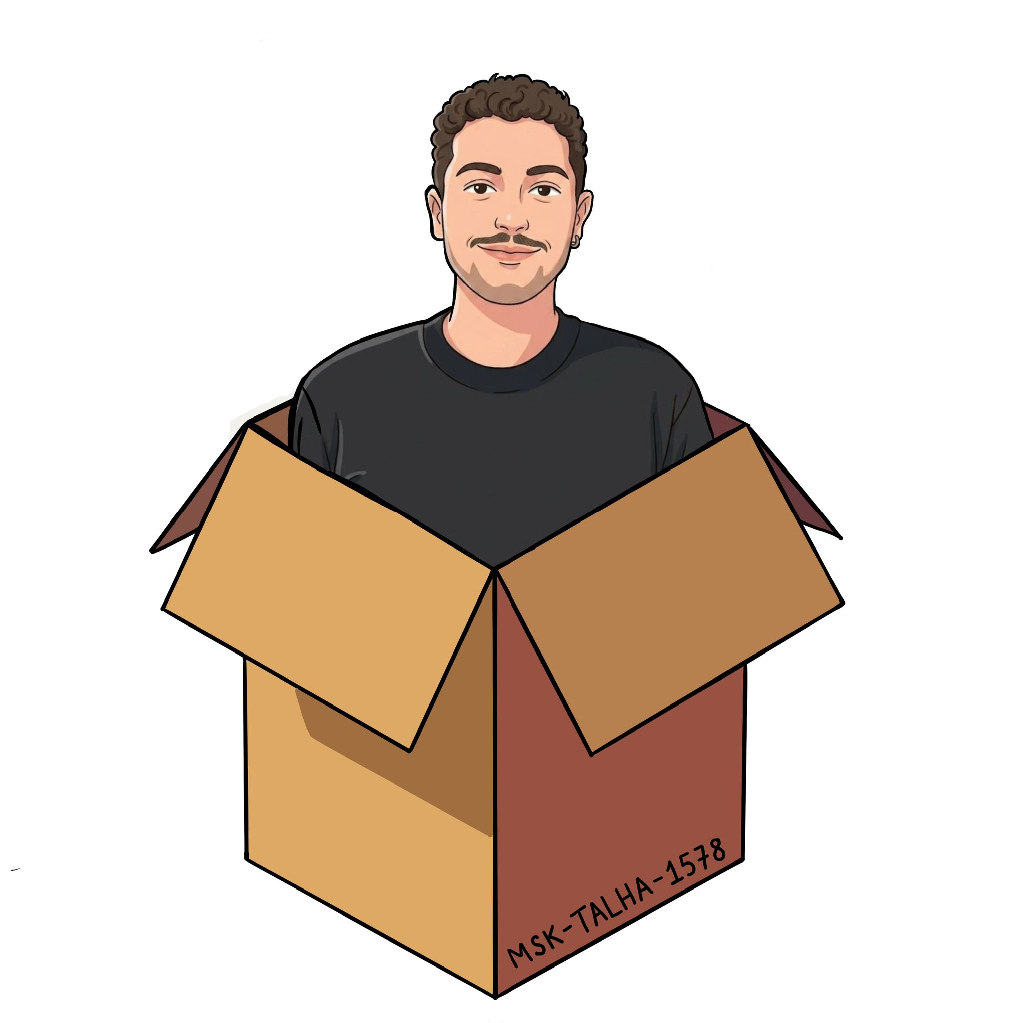 Talha Talip Açıkgöz cartoon