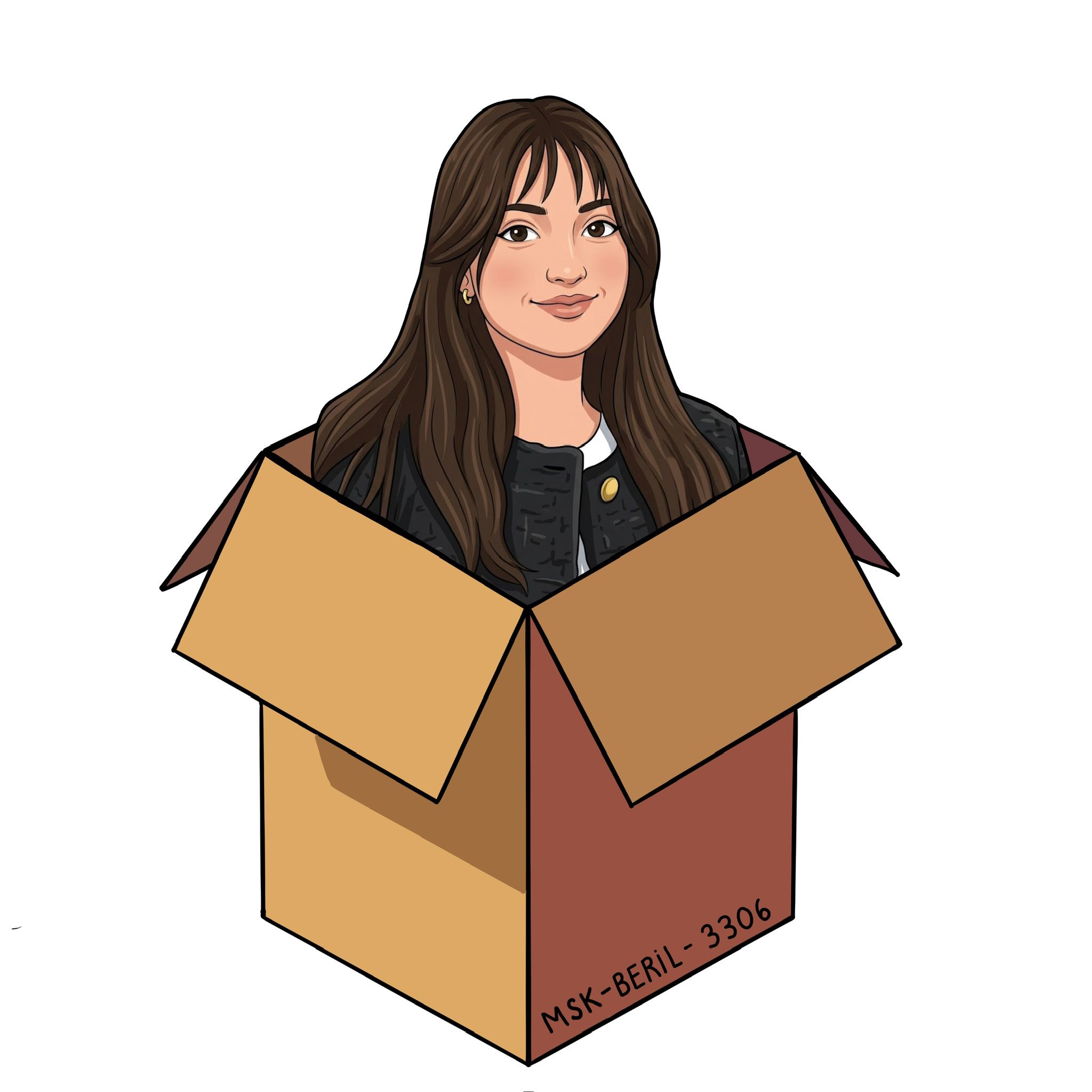 Beril Yılmaz cartoon